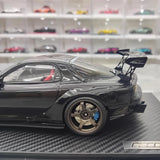 [Ignition] 1:18 Mazda 1992 RX-7 Feed Afflux GT3 FD3S Black Model Car Resin