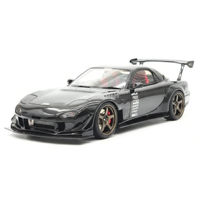[Ignition] 1:18 Mazda 1992 RX-7 Feed Afflux GT3 FD3S Black Model Car Resin