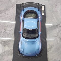 [Ignition] 1:18 Mazda 1992 RX-7 Feed Afflux GT3 FD3S Cyan Model Car Resin
