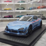 [Ignition] 1:18 Mazda 1992 RX-7 Feed Afflux GT3 FD3S Cyan modelauto Hars