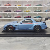[Ignition] 1:18 Mazda 1992 RX-7 Feed Afflux GT3 FD3S Cyan modelauto Hars
