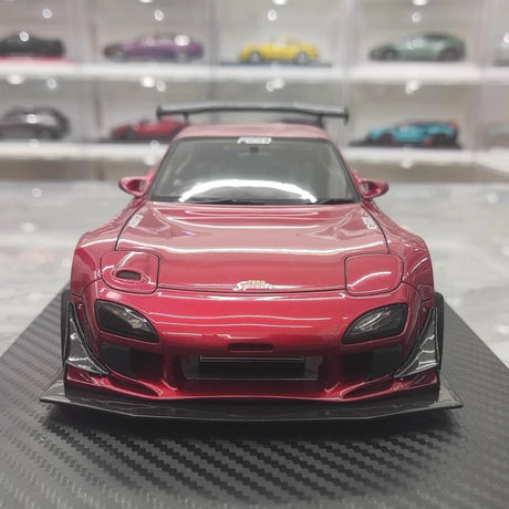 [Ignition] 1:18 Mazda 1992 RX-7 Feed Afflux GT3 FD3S Red Model Car Resin