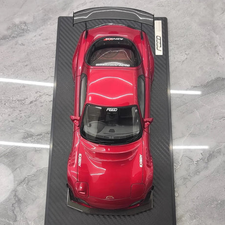 [Ignition] 1:18 Mazda 1992 RX-7 Feed Afflux GT3 FD3S Red Model Car Resin