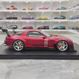 [Ignition] 1:18 Mazda 1992 RX-7 Feed Afflux GT3 FD3S Red Model Car Resin