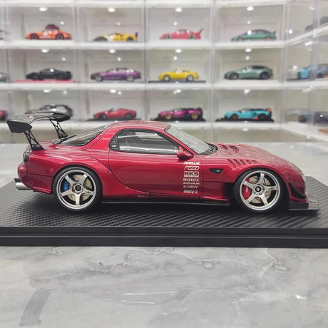[Ignition] 1:18 Mazda 1992 RX-7 Feed Afflux GT3 FD3S Red Model Car Resin