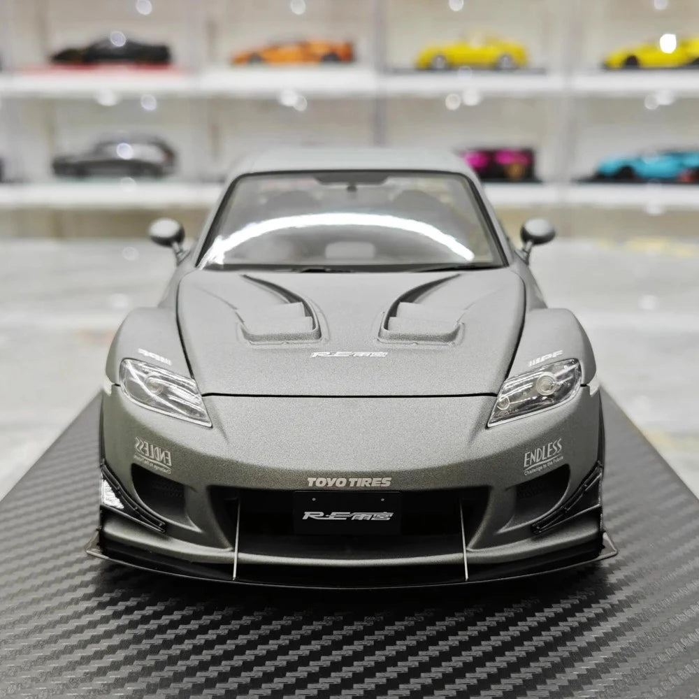 [Ignition] 1:18 Mazda 2003 RX-8 RE Amemiya Gray Model Car Resin