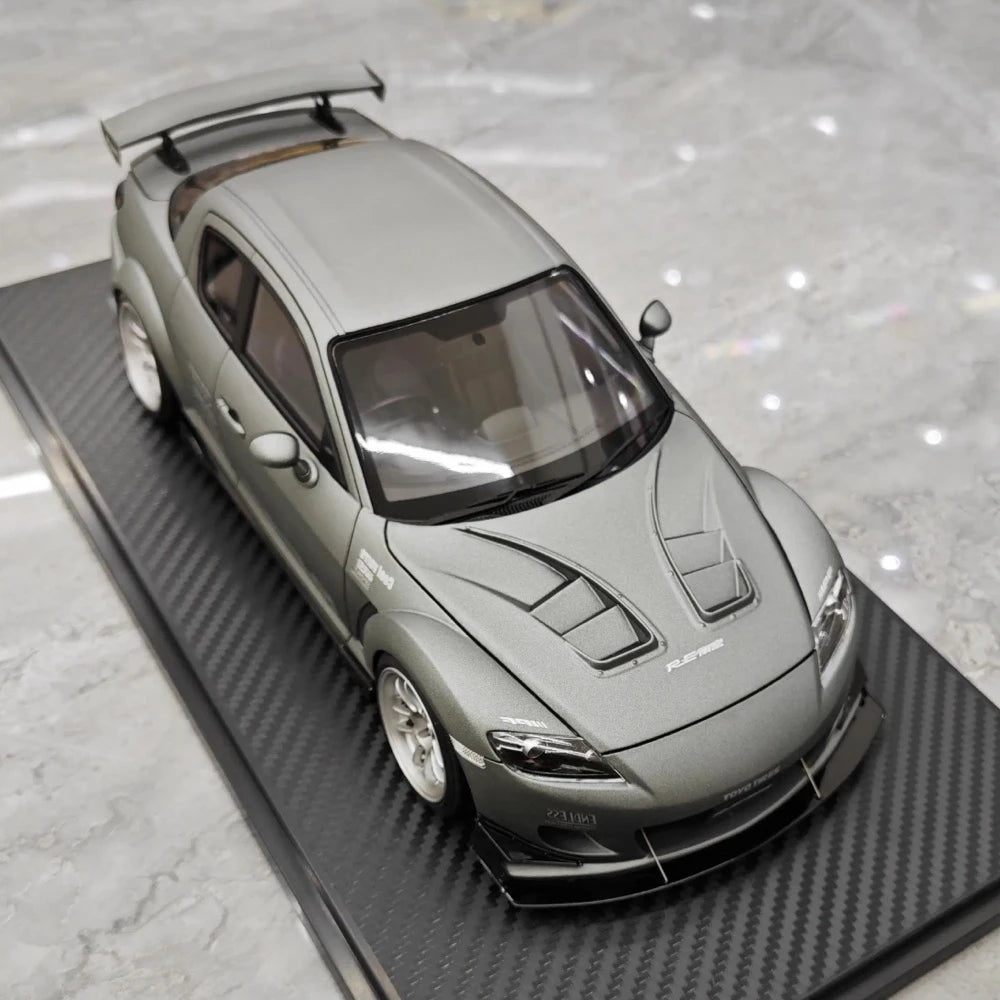 [Ignition] 1:18 Mazda 2003 RX-8 RE Amemiya Gray Model Car Resin