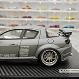[Ignition] 1:18 Mazda 2003 RX-8 RE Amemiya grigio modellino di auto resina