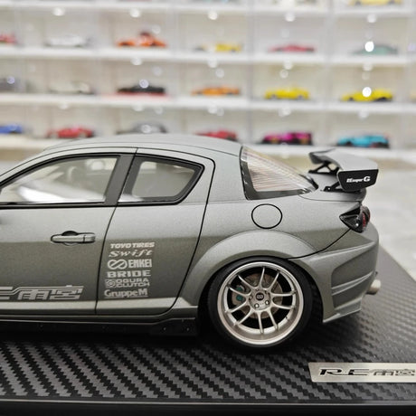 [Ignition] 1:18 Mazda 2003 RX-8 RE Amemiya Gray Model Car Resin