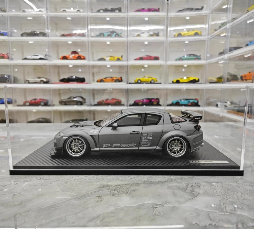 [Ignition] 1:18 Mazda 2003 RX-8 RE Amemiya Gray Model Car Resin