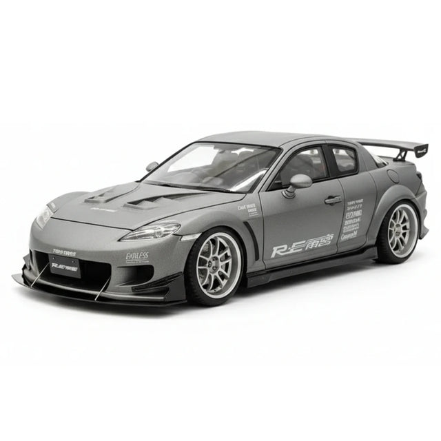 [Ignition] 1:18 Mazda 2003 RX-8 RE Amemiya grigio modellino di auto resina