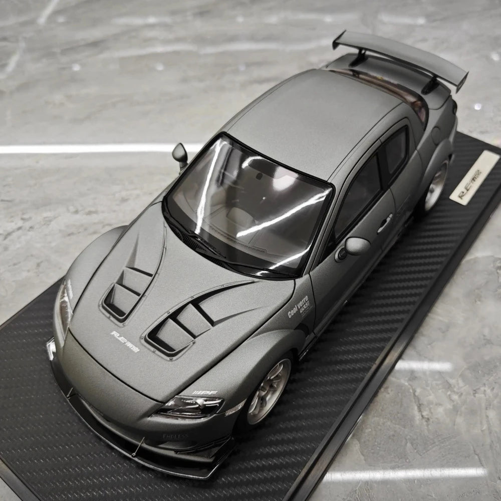 [Ignition] 1:18 Mazda 2003 RX-8 RE Amemiya Gray Model Car Resin
