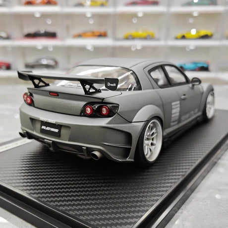 [Ignition] 1:18 Mazda 2003 RX-8 RE Amemiya Gray Model Car Resin