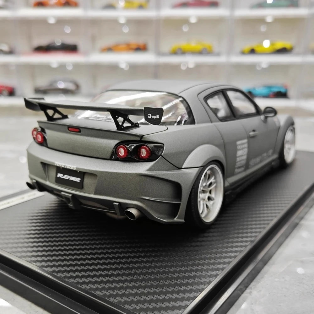 [Ignition] 1:18 Mazda 2003 RX-8 RE Amemiya Gray Model Car Resin