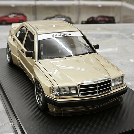 [Ignition] 1:18 Mercedes-Benz 1990 190E Pandem Rocket Bunny Modello d'auto in resina