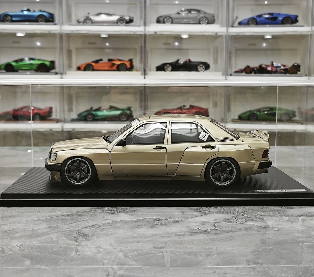[Ignition] 1:18 Mercedes-Benz 1990 190E Pandem Rocket Bunny Modello d'auto in resina