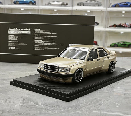 [Ignition] 1:18 Mercedes-Benz 1990 190E Pandem Rocket Bunny Modello d'auto in resina
