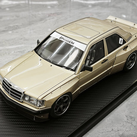 [Ignition] 1:18 Mercedes-Benz 1990 190E Pandem Rocket Bunny Modello d'auto in resina