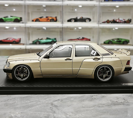 [Ignition] 1:18 Mercedes-Benz 1990 190E Pandem Rocket Bunny Modello d'auto in resina