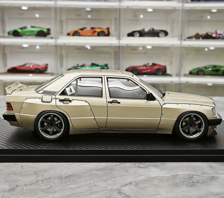[Ignition] 1:18 Mercedes-Benz 1990 190E Pandem Rocket Bunny Modello d'auto in resina