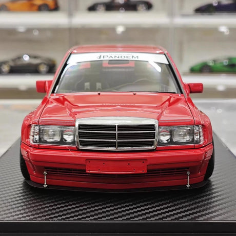 [Ignition] 1:18 Mercedes-Benz 1990 190E Pandem Rocket Bunny Red Model Car Resin