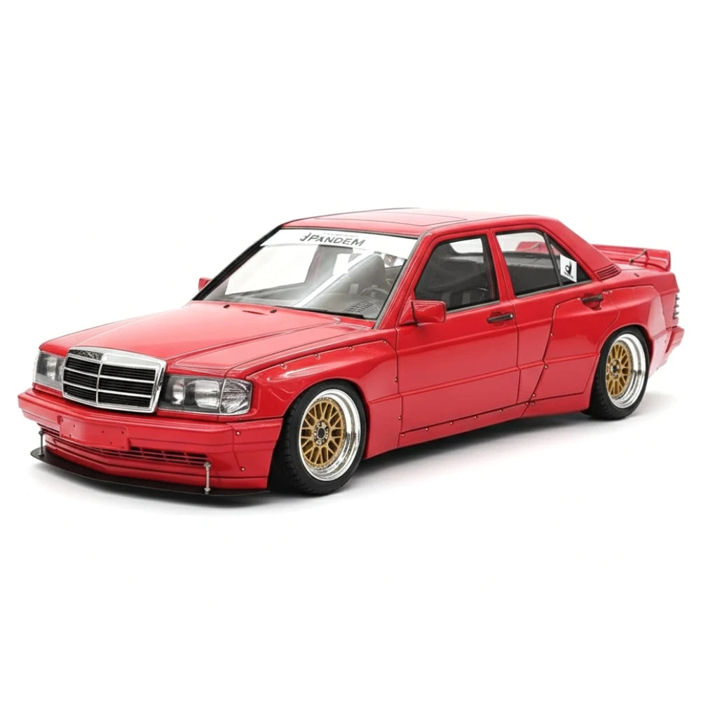 [Ignition] 1:18 Mercedes-Benz 1990 190E Pandem Rocket Bunny Red Model Car Resin