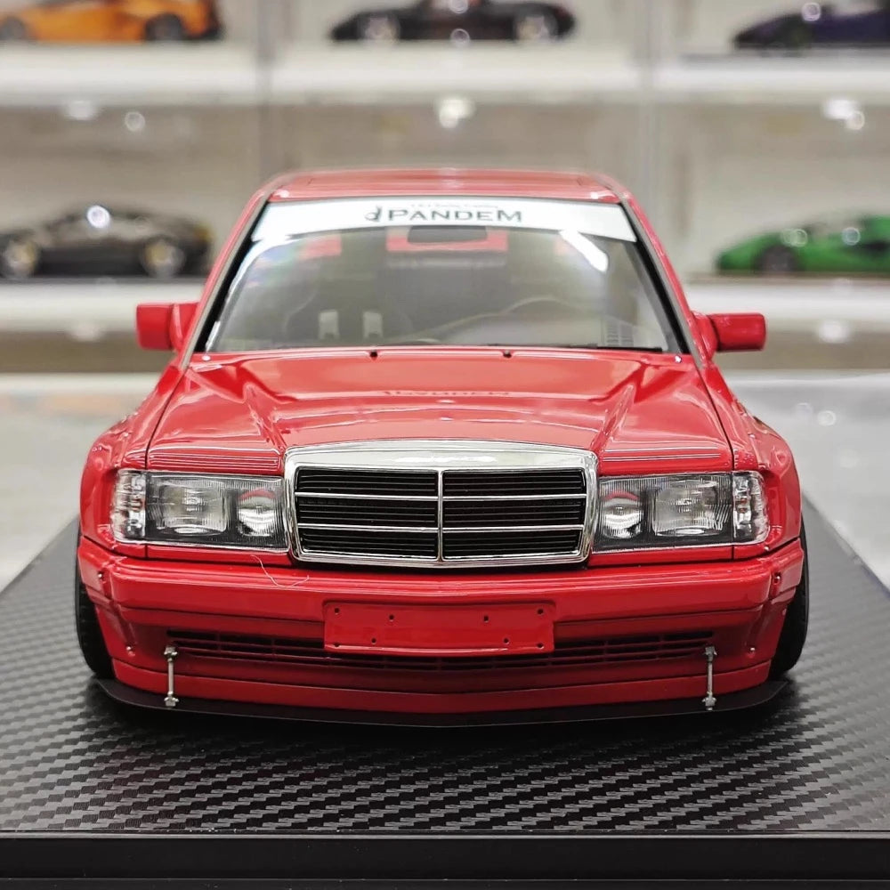 [Ignition] 1:18 Mercedes-Benz 1990 190E Pandem Rocket Bunny Red Model Car Resin