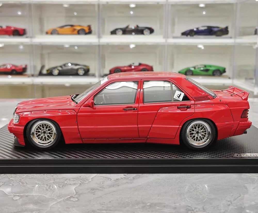 [Ignition] 1:18 Mercedes-Benz 1990 190E Pandem Rocket Bunny Red Model Car Resin
