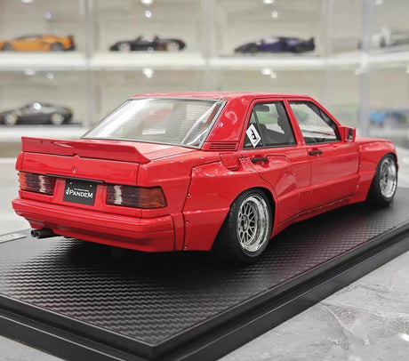 [Ignition] 1:18 Mercedes-Benz 1990 190E Pandem Rocket Bunny Red Model Car Resin