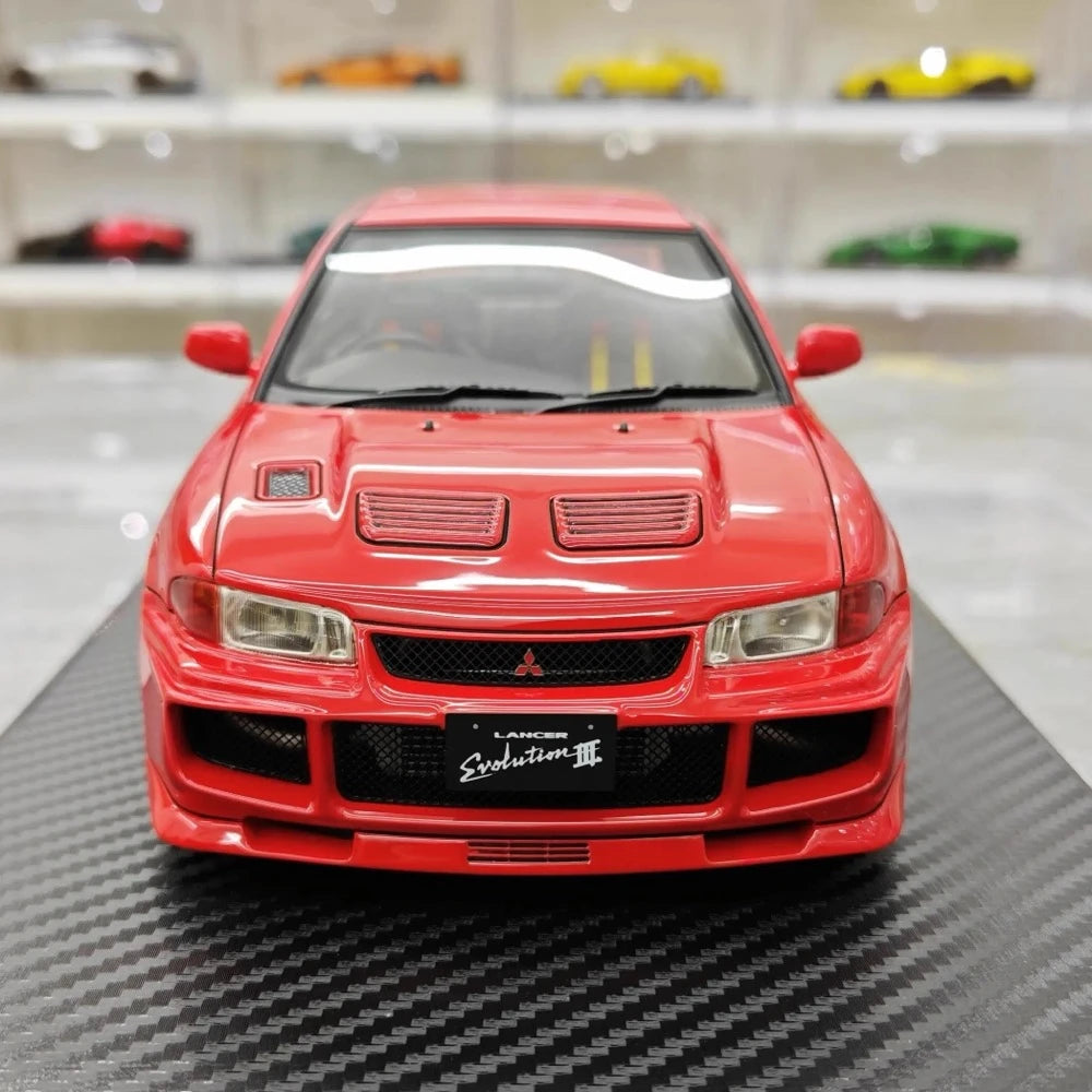 [Ignition] 1:18 Mitsubishi 1995 Lancer Evo III GSR Red Model Car Resin