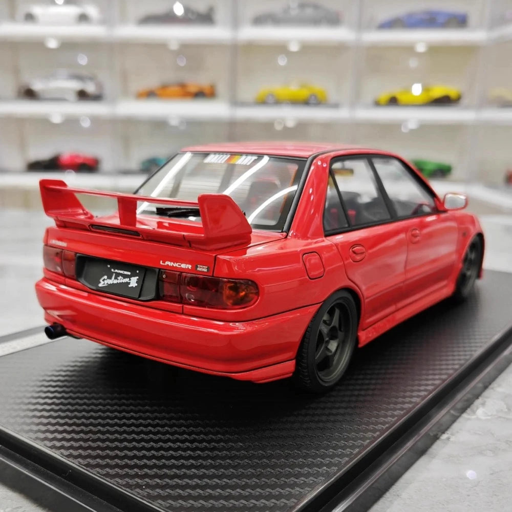 [Ignition] 1:18 Mitsubishi 1995 Lancer Evo III GSR Red Model Car Resin