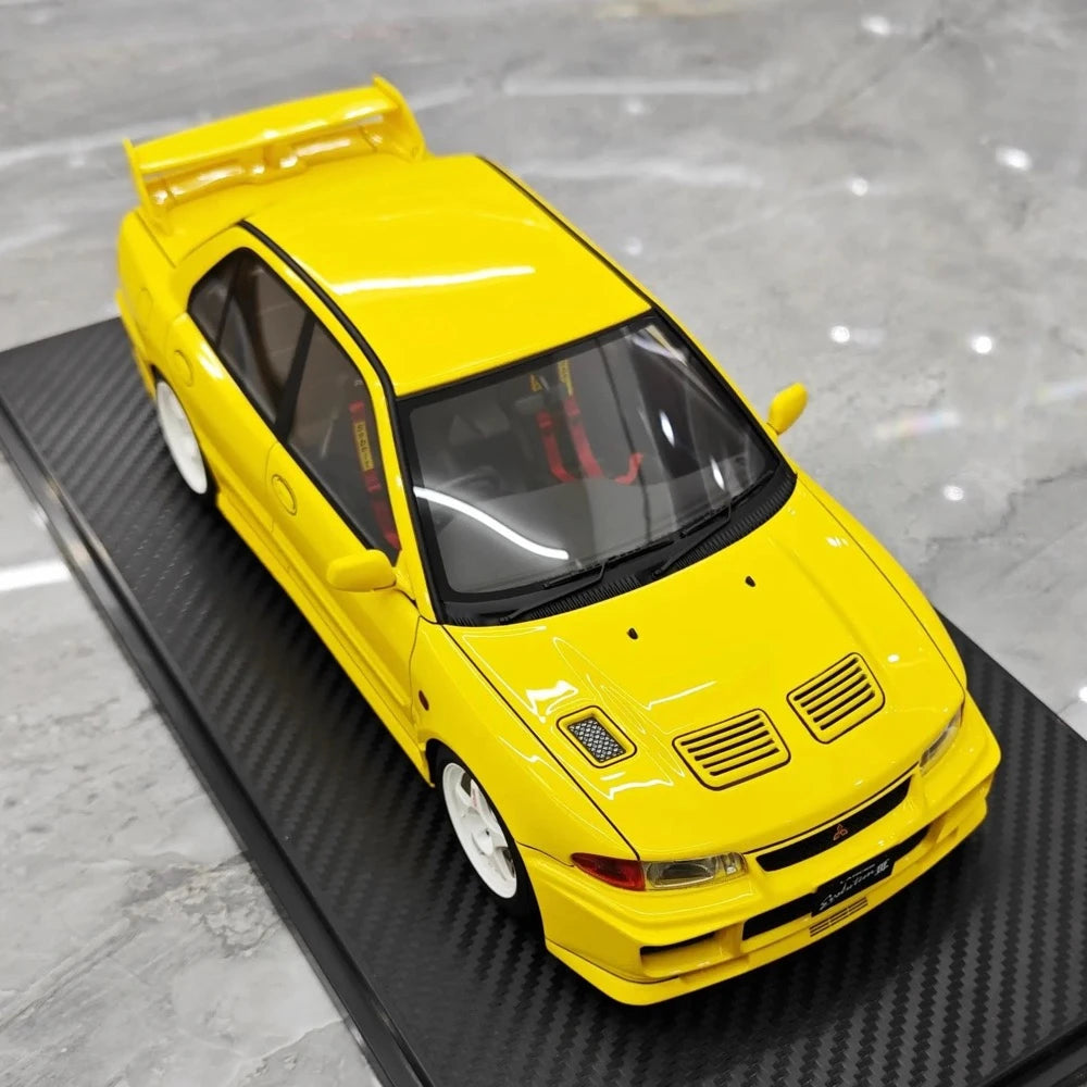 [Ignition] 1:18 Mitsubishi 1995 Lancer Evo III GSR Yellow Model Car Resin