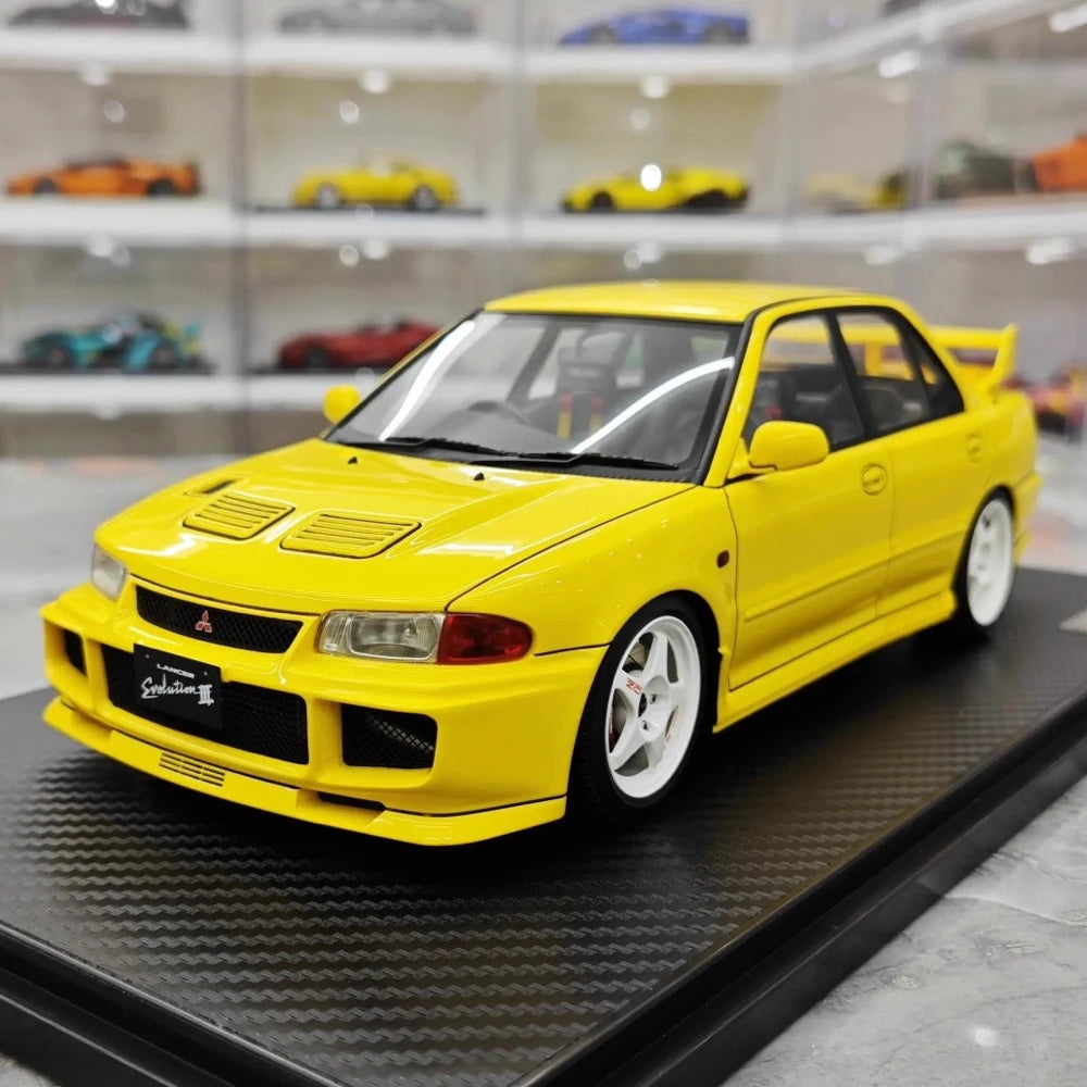 [Ignition] 1:18 Mitsubishi 1995 Lancer Evo III GSR Yellow Model Car Resin