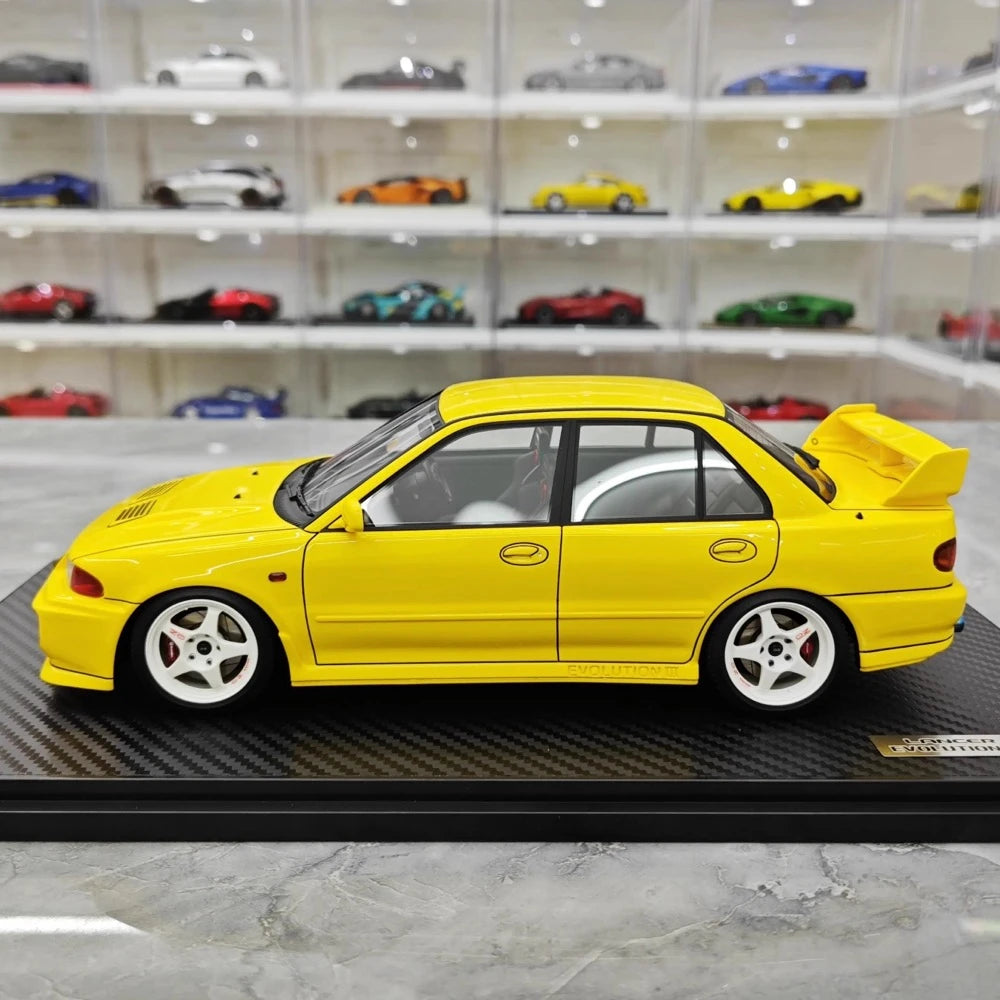 [Ignition] 1:18 Mitsubishi 1995 Lancer Evo III GSR Yellow Model Car Resin