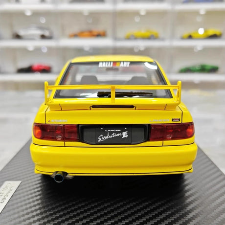[Ignition] 1:18 Mitsubishi 1995 Lancer Evo III GSR Yellow Model Car Resin