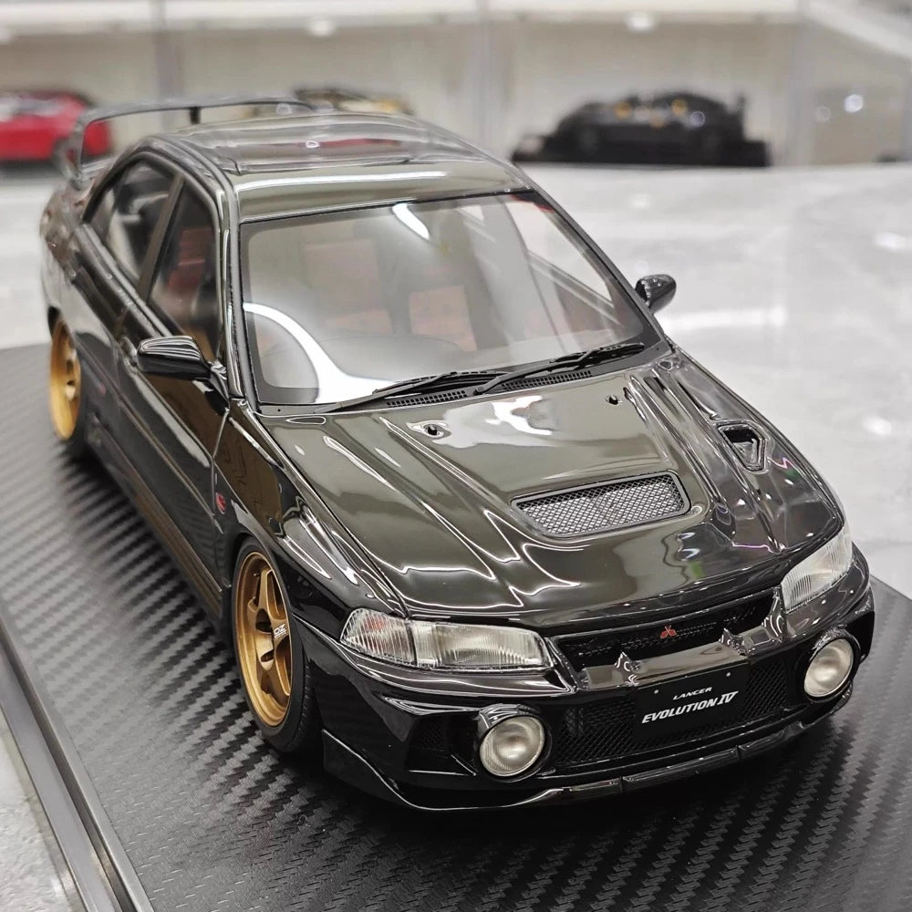 [Ignition] 1:18 Mitsubishi 1997 Lancer Evo IV Black Model Car Resin