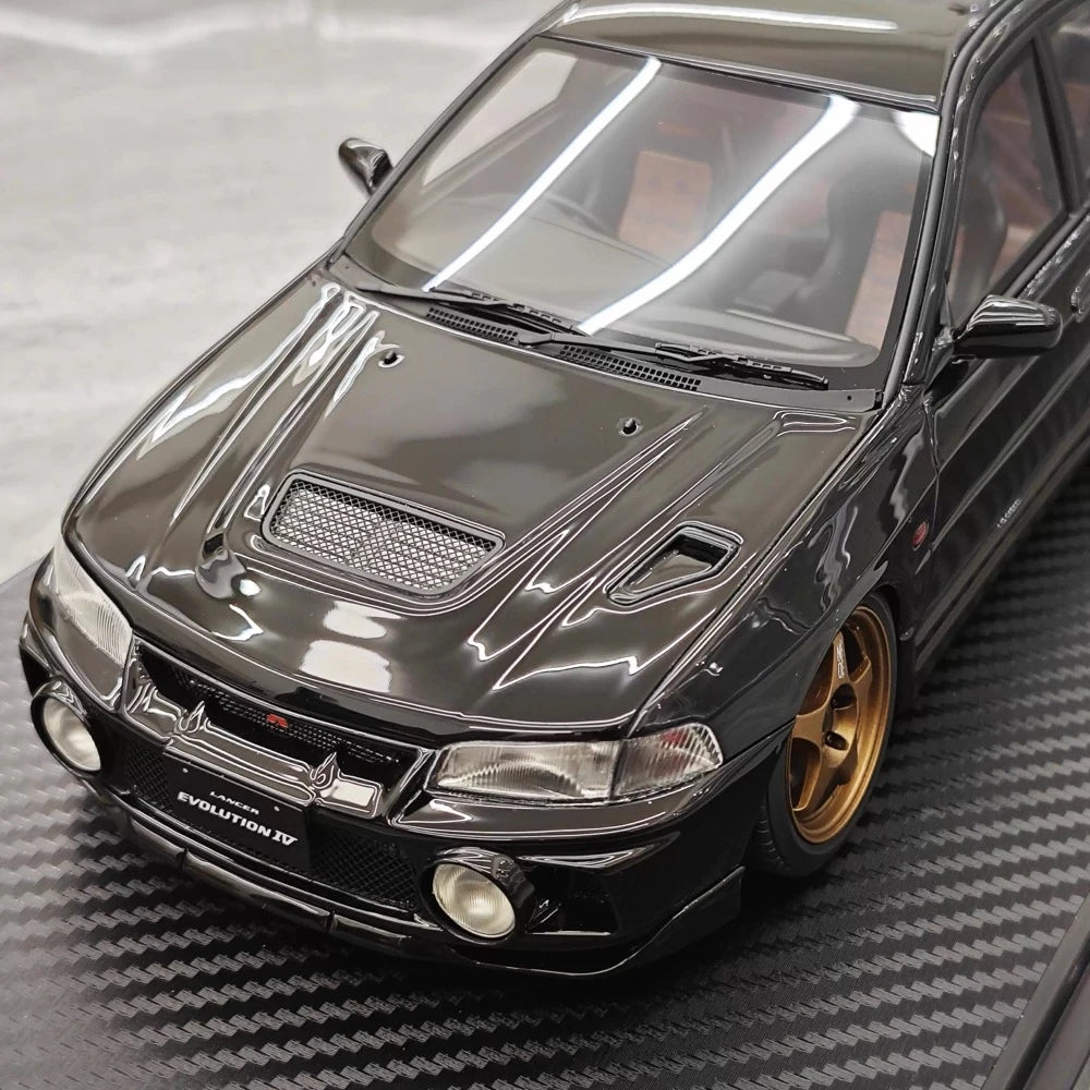 [Ignition] 1:18 Mitsubishi 1997 Lancer Evo IV Black Model Car Resin