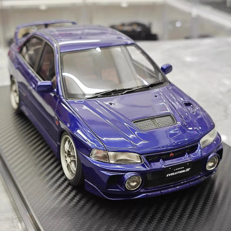 [Ignition] 1:18 Mitsubishi 1997 Lancer Evo IV Blue Model Car Resin