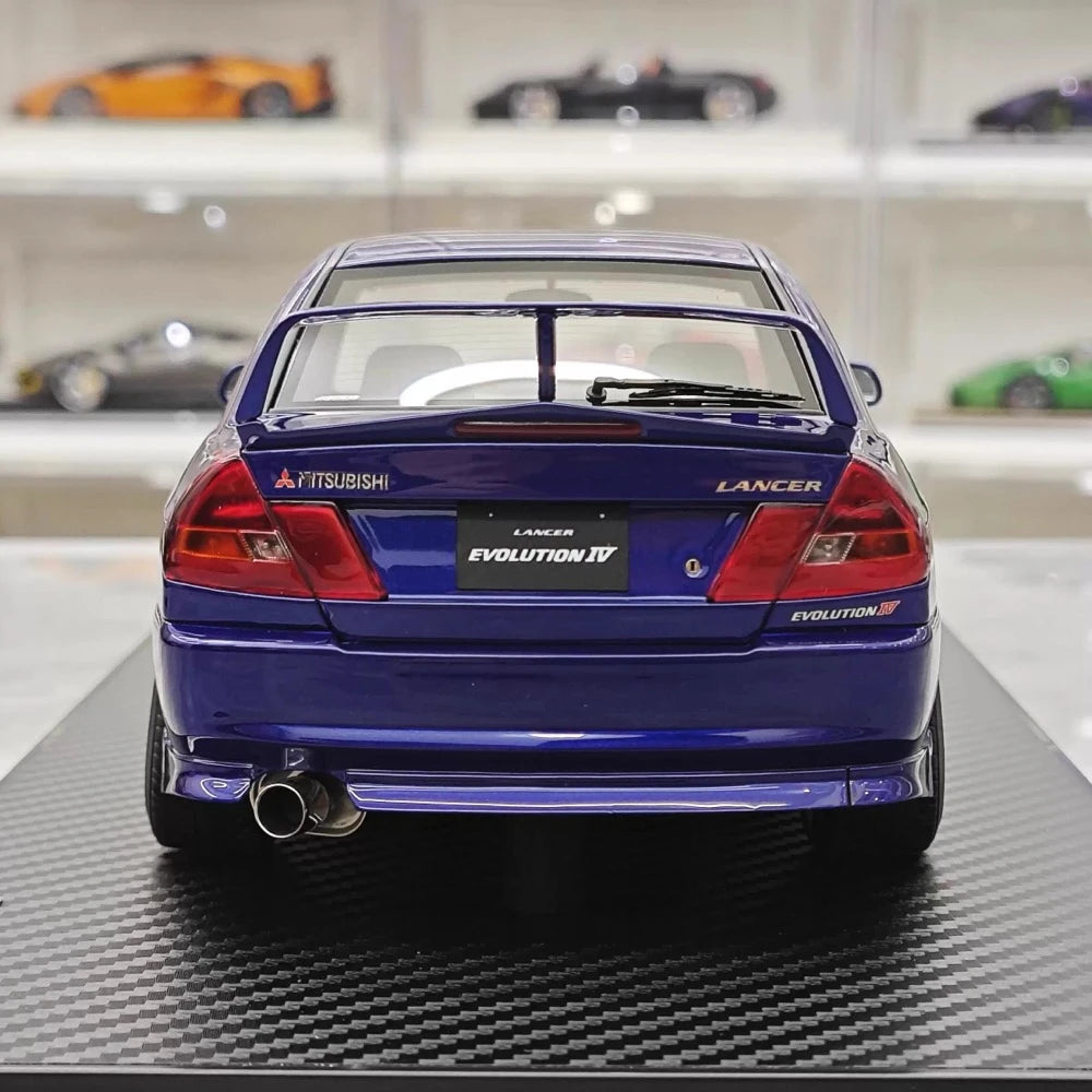 [Ignition] 1:18 Mitsubishi 1997 Lancer Evo IV Blue Model Car Resin