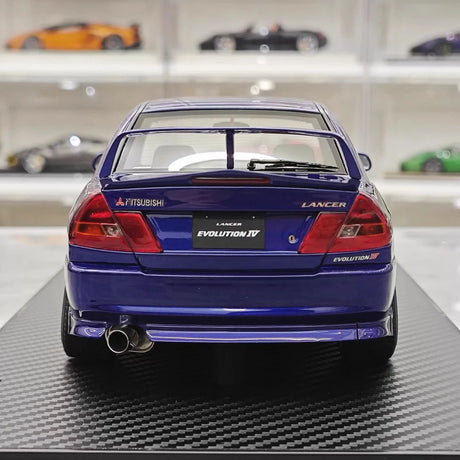 [Ignition] 1:18 Mitsubishi 1997 Lancer Evo IV Blue Model Car Resin