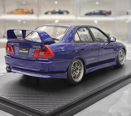 [Ignition] 1:18 Mitsubishi 1997 Lancer Evo IV Blue Model Car Resin