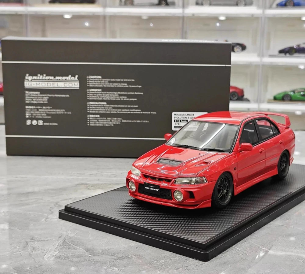 [Ignition] 1:18 Mitsubishi 1997 Lancer Evo IV Red Model Car Resin