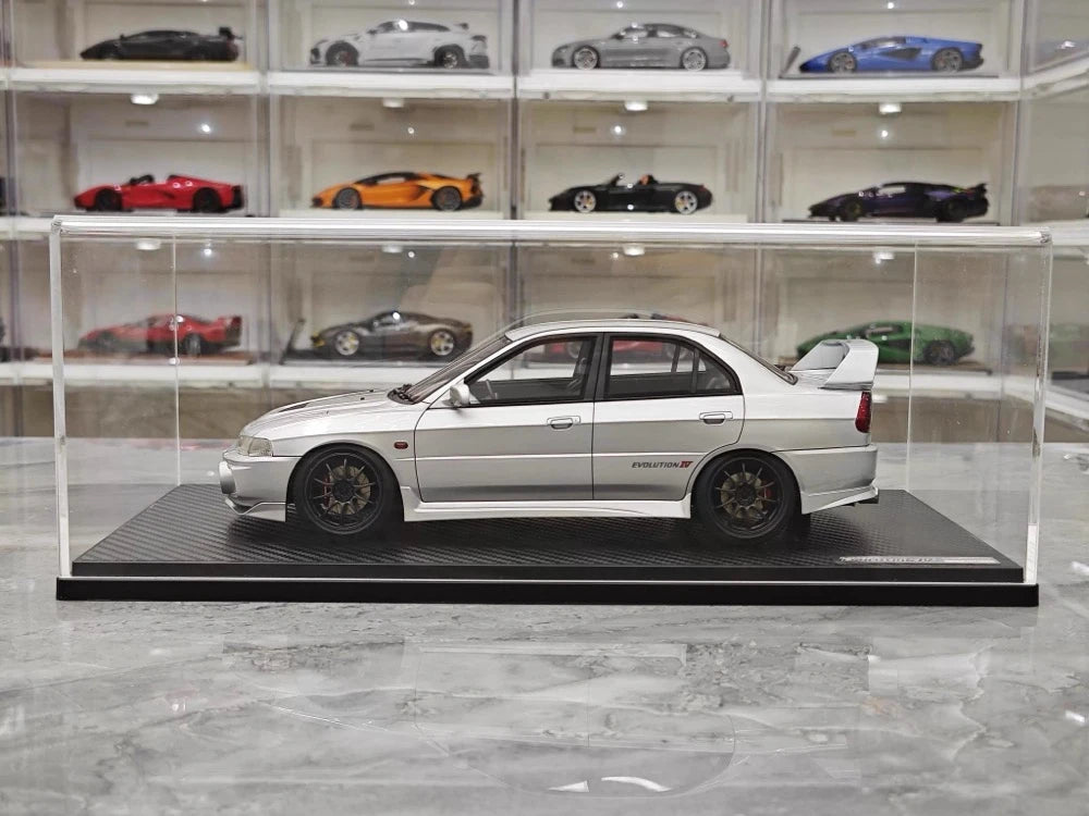 [Ignition] 1:18 Mitsubishi 1997 Lancer Evo IV Silver Model Car Resin