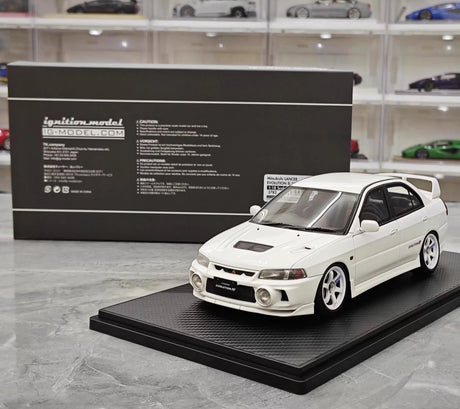 [Ignition] 1:18 Mitsubishi 1997 Lancer Evo IV White Model Car Resin