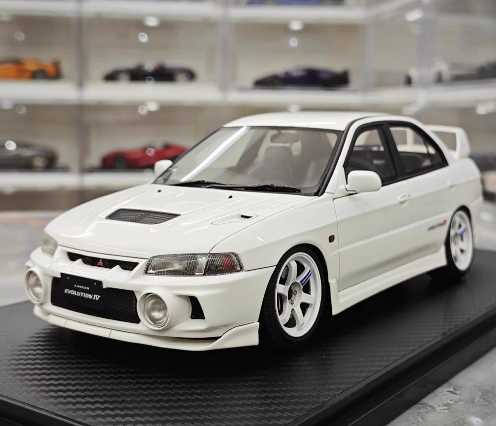 [Ignition] 1:18 Mitsubishi 1997 Lancer Evo IV White Model Car Resin