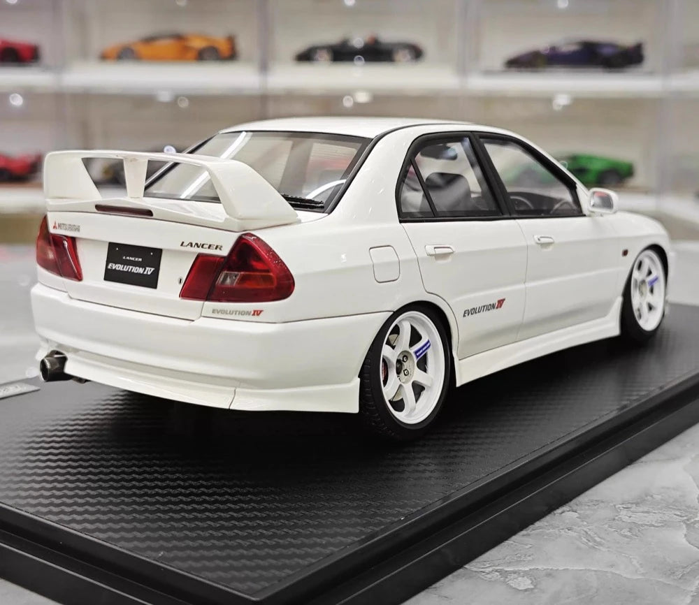 [Ignition] 1:18 Mitsubishi 1997 Lancer Evo IV White Model Car Resin