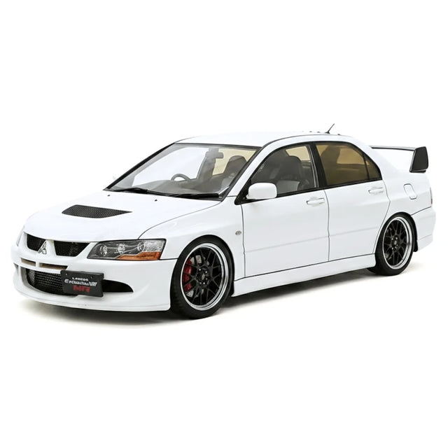 Ignition Mitsubishi 2004 Lancer Evolution VIII MR JDM White 1:18 – Verzamelbare Resin Modelresin