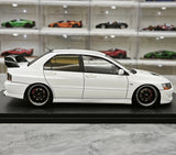 Ignition Mitsubishi 2004 Lancer Evolution VIII MR JDM White 1:18 – Verzamelbare Resin Modelresin