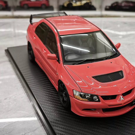 Ignition Mitsubishi 2004 Lancer Evolution VIII MR Red 1:18 – Verzamelbare Resin Modelresin Hars