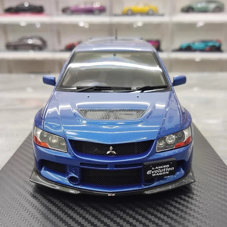 [Ignition] 1:18 Mitsubishi 2005 Lancer Evo IX Wagon Blue Model Car Resin